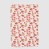 Canada Day Party Golf Handdoek (Voorkant)