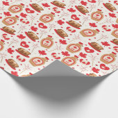 Canada Day Party inpakpapier (Hoek)
