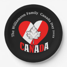 Canada Day Party Instellingen Personaliseren Naam 