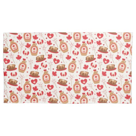 Canada Day Party Kussenslopen (Voorkant-Links)