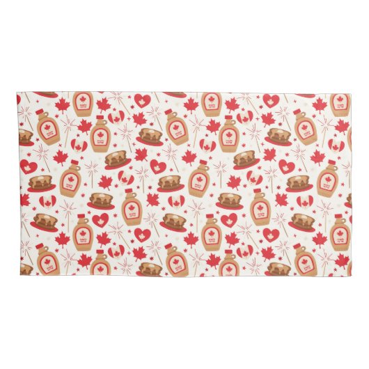 Canada Day Party Kussenslopen (Achterkant-Rechts)