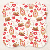 Canada Day Party Onderzetters (Voorkant)
