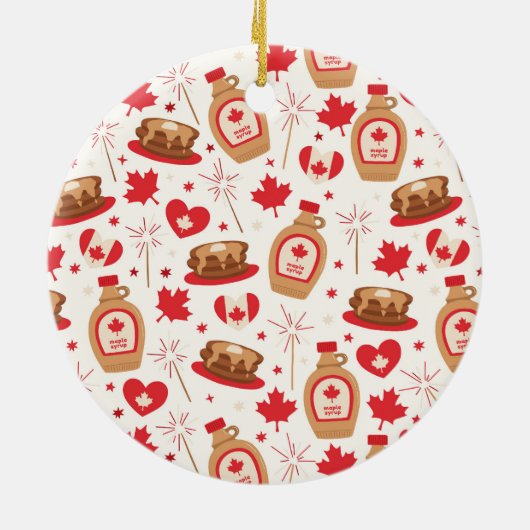 Canada Day Party Ornament (Achterkant)