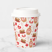 Canada Day Party Paper Cups Papieren Bekers (Links)