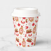 Canada Day Party Paper Cups Papieren Bekers (Rechts)