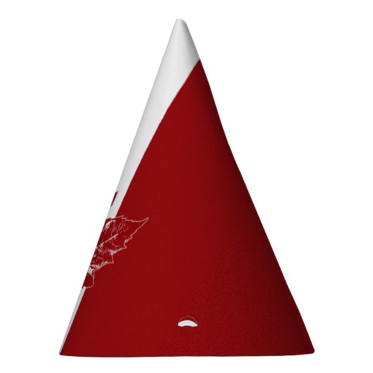 Canada Day Party Petten Feesthoedjes (Rechts)