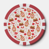 Canada Day Party Poker Chips (Voorkant)