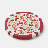 Canada Day Party Poker Chips (Enkel)