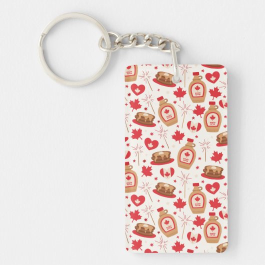 Canada Day Party Sleutelhanger (Voorkant)