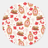 Canada Day Party Stickers (Voorkant)