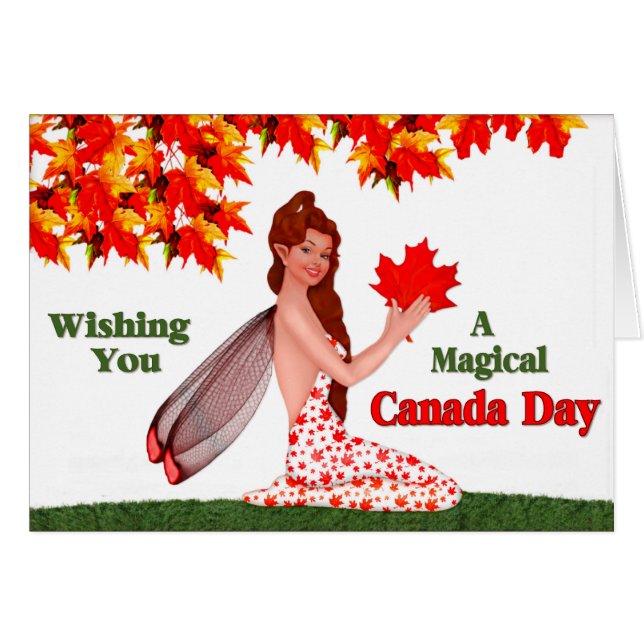 Canada Day Pixie (Voorkant Horizontaal)