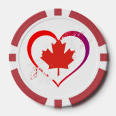 Canada Day Poker Chips (Voorkant)
