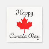 Canada Day Pride set van 50 Napkins Servetten (Voorkant)