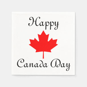 Canada Day Pride set van 50 Napkins Servetten