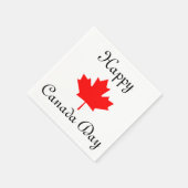 Canada Day Pride set van 50 Napkins Servetten (Hoek)