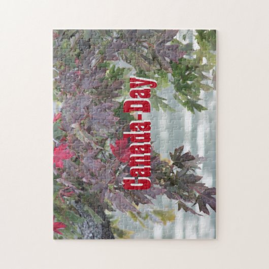 Canada Day Puzzle Legpuzzel (Verticaal)