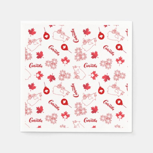 Canada Day Servet (Voorkant)