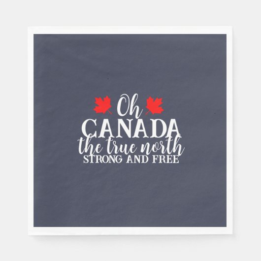 Canada Day Servet (Voorkant)