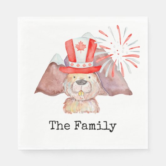 Canada Day Servet (Voorkant)
