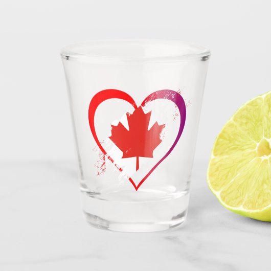 Canada Day Shotglas Shot Glas (Voorkant)