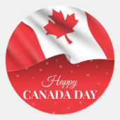 Canada Day Square Sticker (Voorkant)