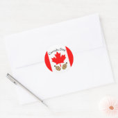 Canada Day Stickers - Flag en Maple Syrup (Envelop)