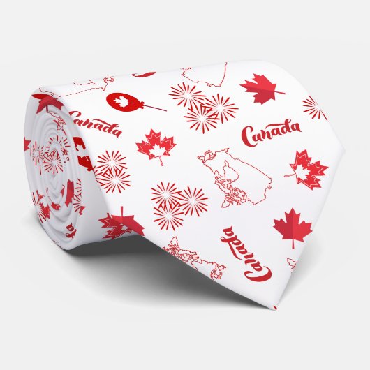 Canada Day Stropdas (Opgerold)