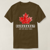 Canada Day T-shirt (Design voorkant)
