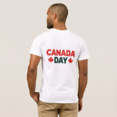 Canada Day T-shirt (Achterkant volledig)