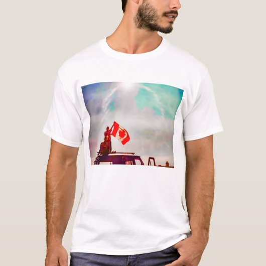 Canada Day T-shirt met Kevin (Voorkant)