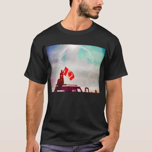 Canada Day T-shirt met Kevin (Voorkant)