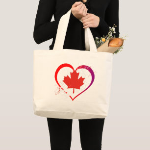 Canada Day-tas #2 Grote Tote Bag
