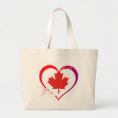 Canada Day-tas #2 Grote Tote Bag (Voorkant)