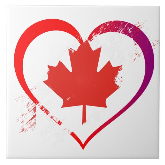 Canada Day Tegel Tegeltje (Voorkant)