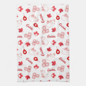 Canada Day Theedoek (Verticaal)