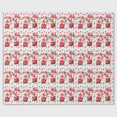 Canada Day thema inpakpapier (Vlak)