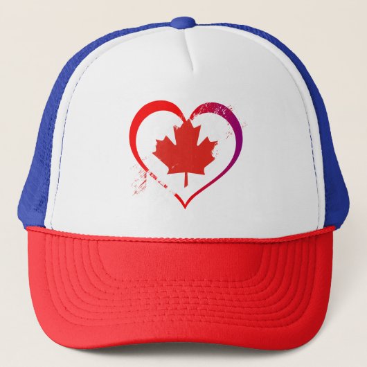 Canada Day Trucker Hat Pet (Voorkant)