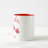 Canada Day Tweekleurige Koffiemok (Center)