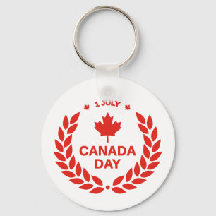 Canada Day-viering – Canadese 1 juli-feest Sleutelhanger