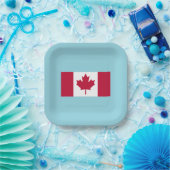 Canada Day viering feestbord Papieren Bordje (Feest)