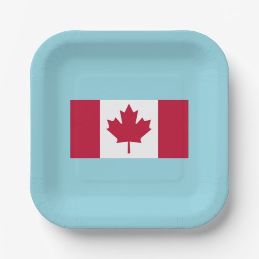 Canada Day viering feestbord Papieren Bordje (Voorkant)