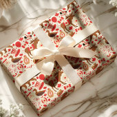 Canada Day-vieringspatroon Cadeaupapier