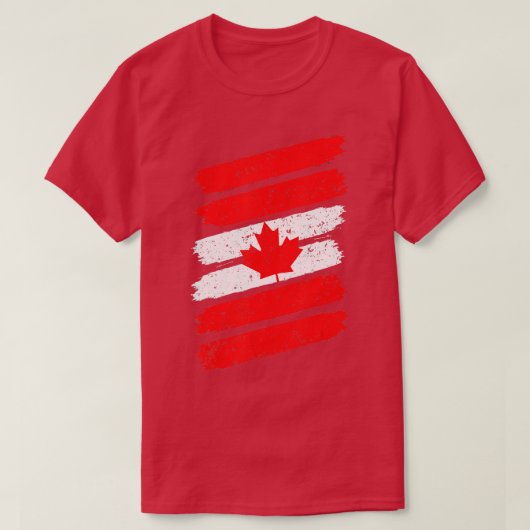Canada Day Vlag  Mannen Vrouwen Kind Toddler Boy T-shirt (Design voorkant)