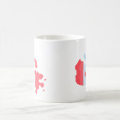 Canada Day Vlaggenkaart Koffiemok (Center)