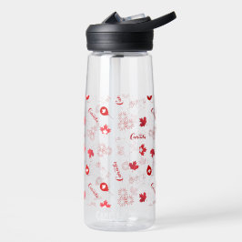 Canada Day Waterfles