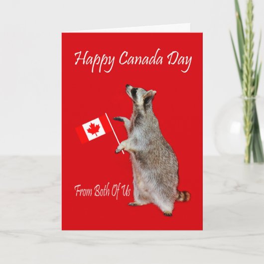 Canada Day Wenskaart Kaart (Voorkant)