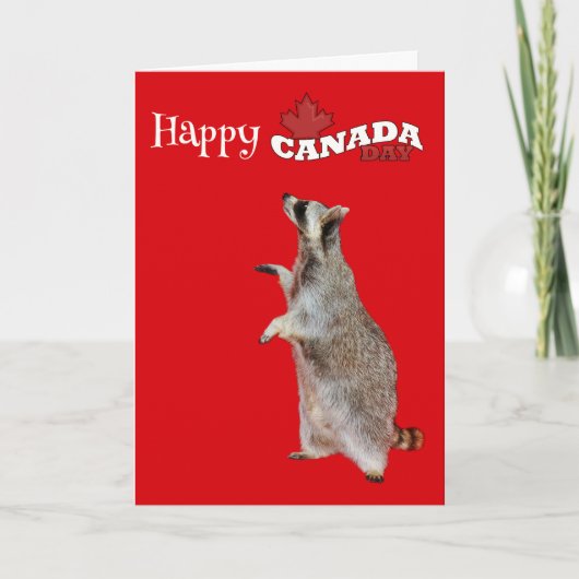 Canada Day Wenskaarten Kaart (Voorkant)