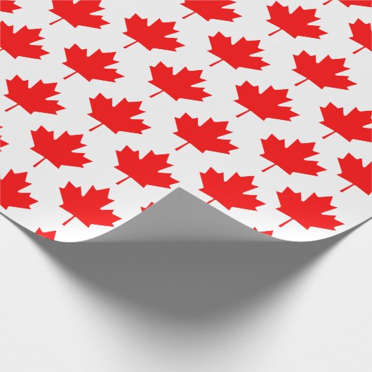 Canada Day Wrapping Paper Cadeaupapier (Hoek)