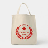 Canada Day Wreater Canvas tas #2 (Achterkant)