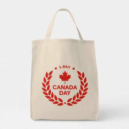 Canada Day Wreater Canvas tas #2 (Achterkant)